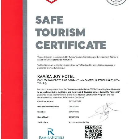 Hotel Ramira Joy Alanya